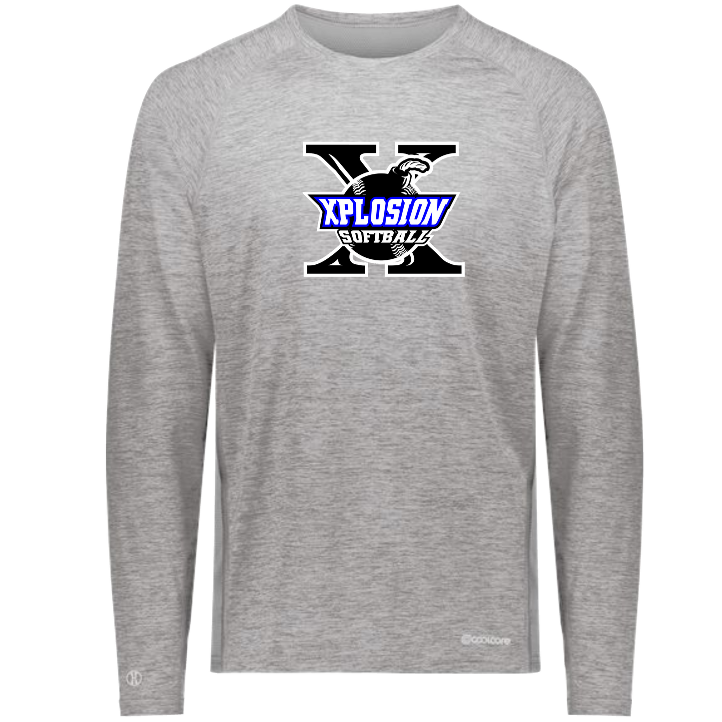 Unisex Holloway Electrify CoolCore Long Sleeve T-Shirt