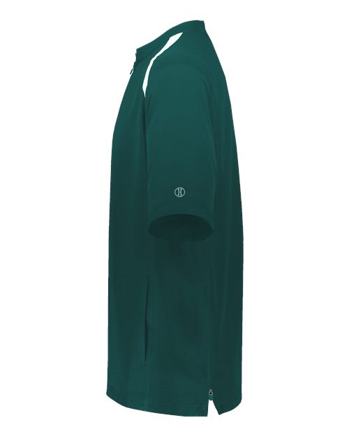Holloway - Clubhouse Short Sleeve Quarter-Zip Pullover (CAGE JACKET)