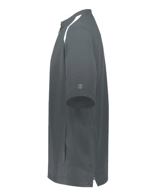 Holloway - Clubhouse Short Sleeve Quarter-Zip Pullover (CAGE JACKET)