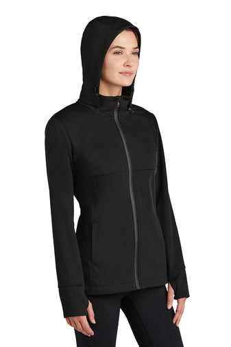 Sport-Tek Ladies Hooded Soft Shell Jacket