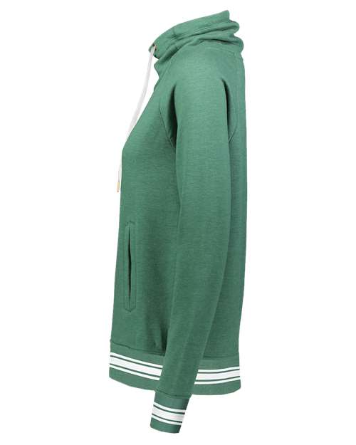Holloway - Women's Ivy League Fleece Funnel Neck Sweatshirt