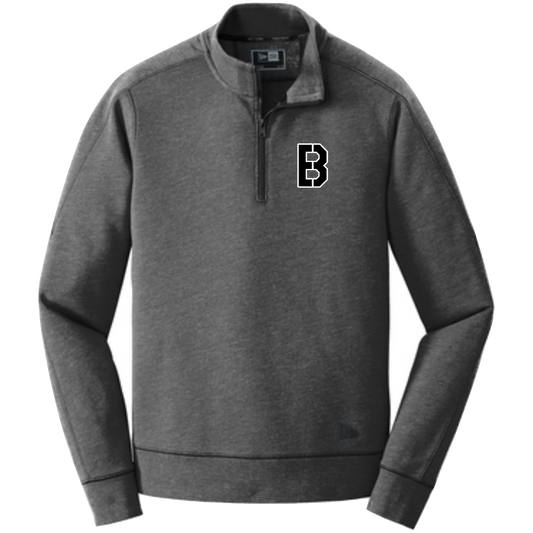 New Era Tri-Blend Fleece 1/4-Zip Pullover