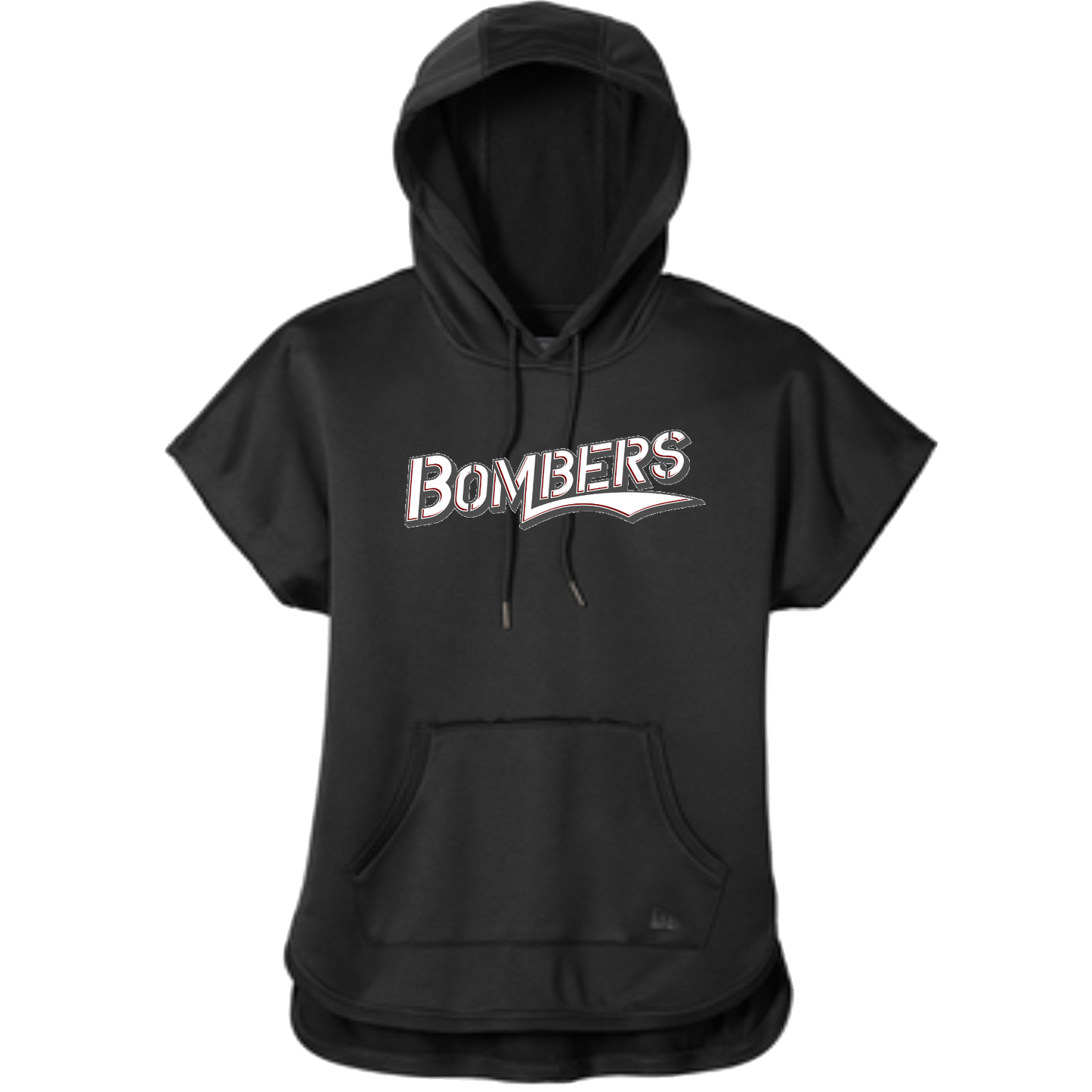 New Era Ladies Performance Terry Short Sleeve Hoodie