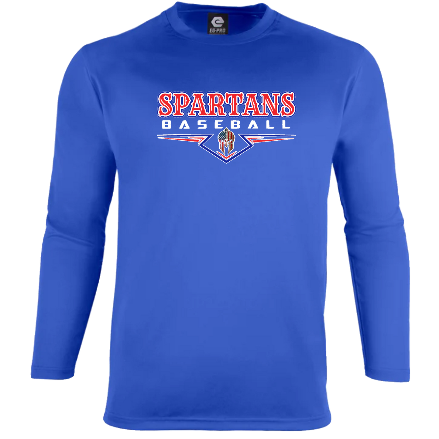 Basic Training Men's L/S Crew Neck Tee POLYESTER