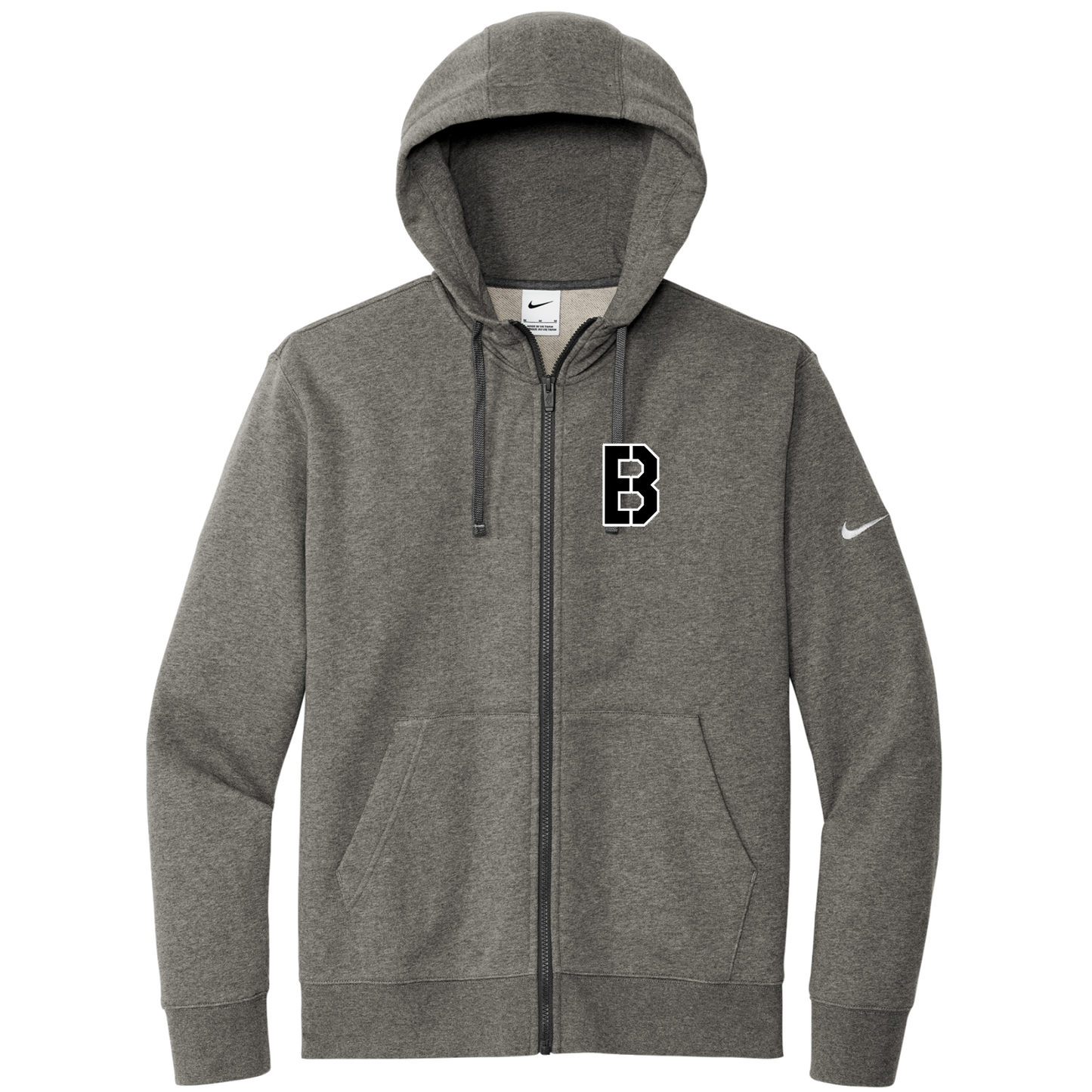 Nike Club Fleece Sleeve Swoosh Full-Zip Hoodie