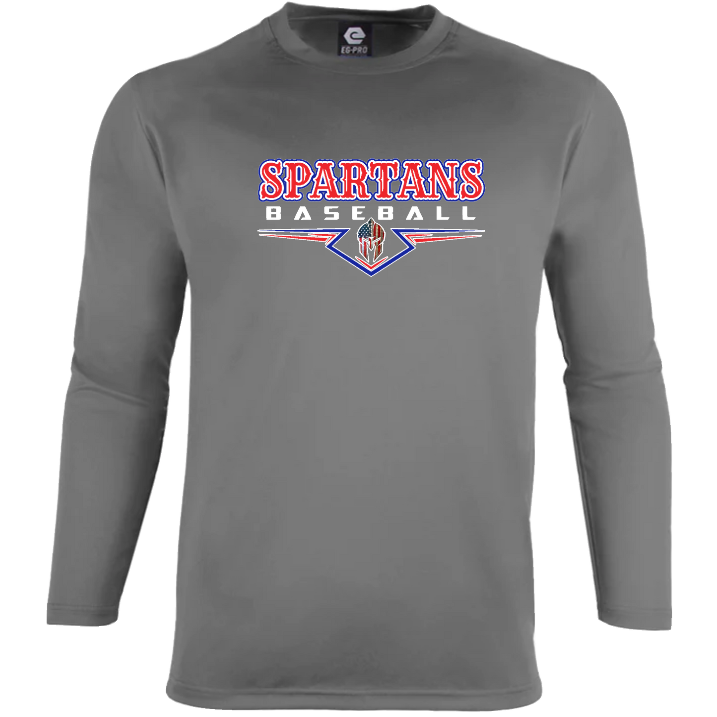 Basic Training Men's L/S Crew Neck Tee POLYESTER