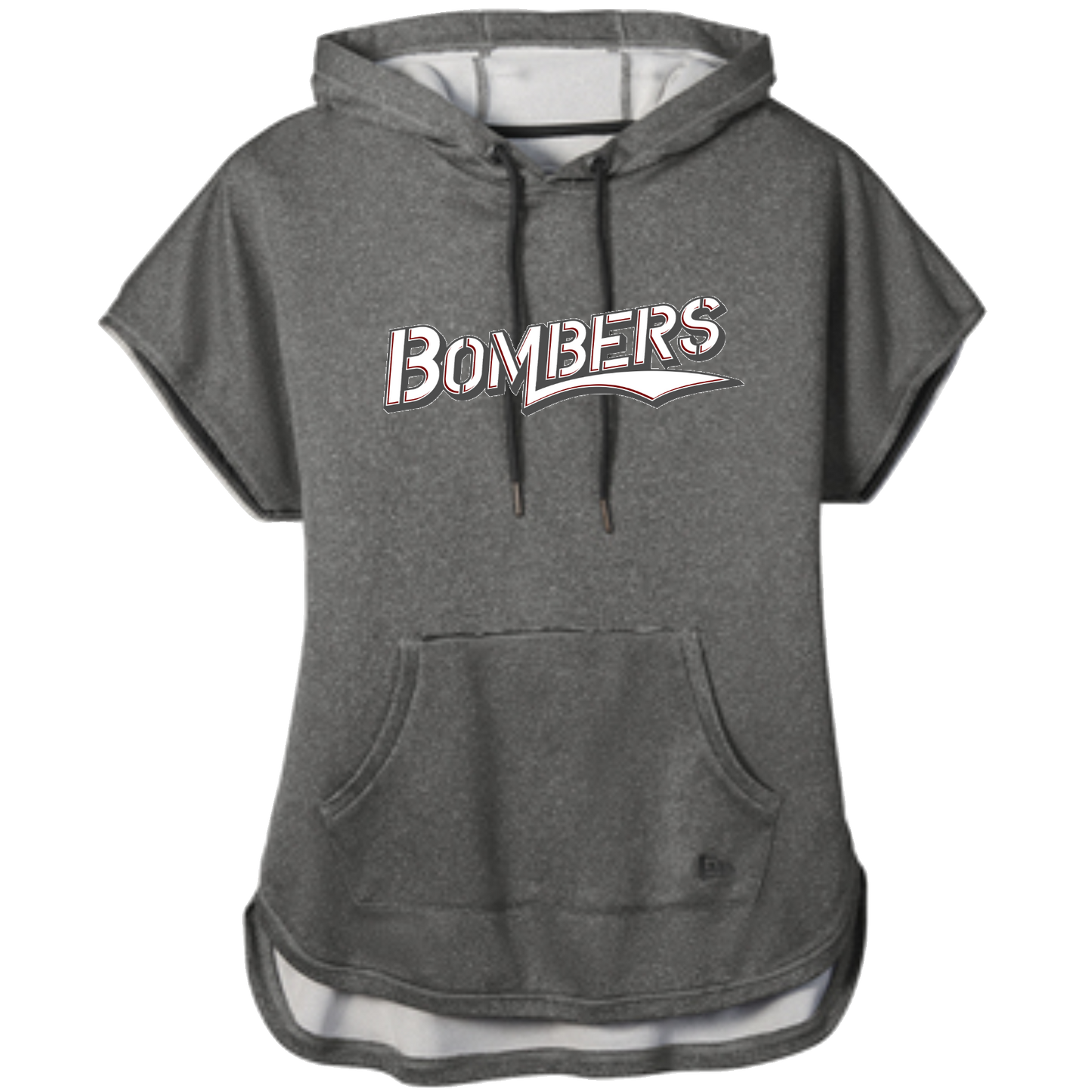New Era Ladies Performance Terry Short Sleeve Hoodie