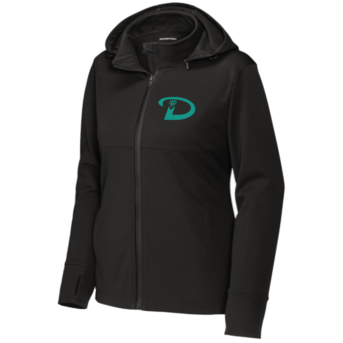 Sport-Tek Ladies Hooded Soft Shell Jacket