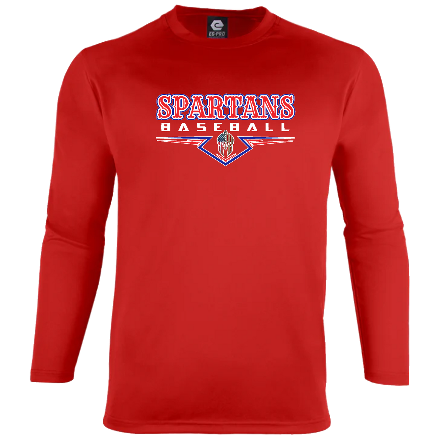 Basic Training Men's L/S Crew Neck Tee POLYESTER