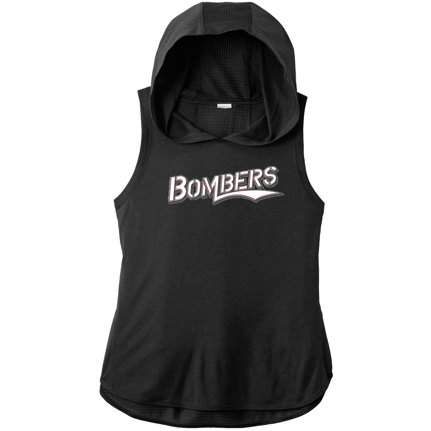 Sport-Tek Ladies PosiCharge Tri-Blend Wicking Draft Hoodie Tank