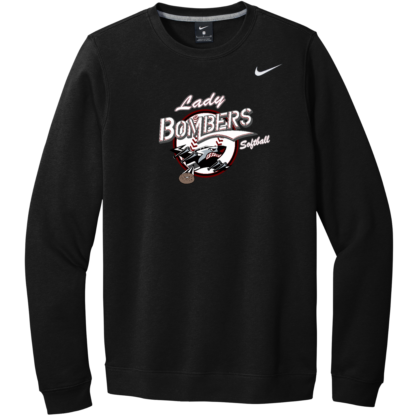 Nike Club Unisex Fleece Crew Pullover Sweatshirt
