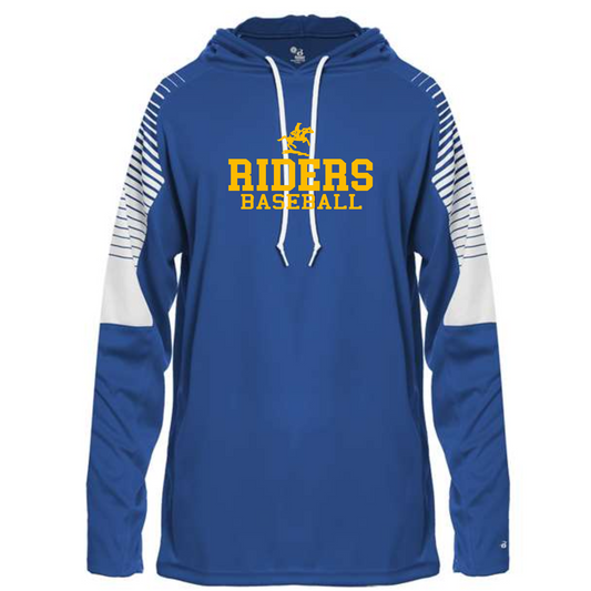 Adult Badger - Lineup Hooded Long Sleeve T-Shirt (Lightweight)