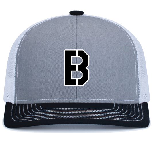 PACIFIC HEADWEAR CONTRAST STITCH TRUCKER SNAPBACK
