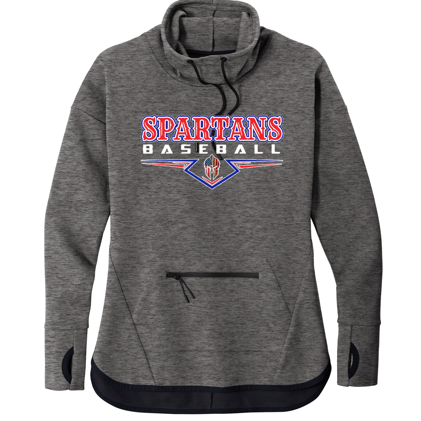 Sport-Tek Women's Triumph Cowl Neck Pullover