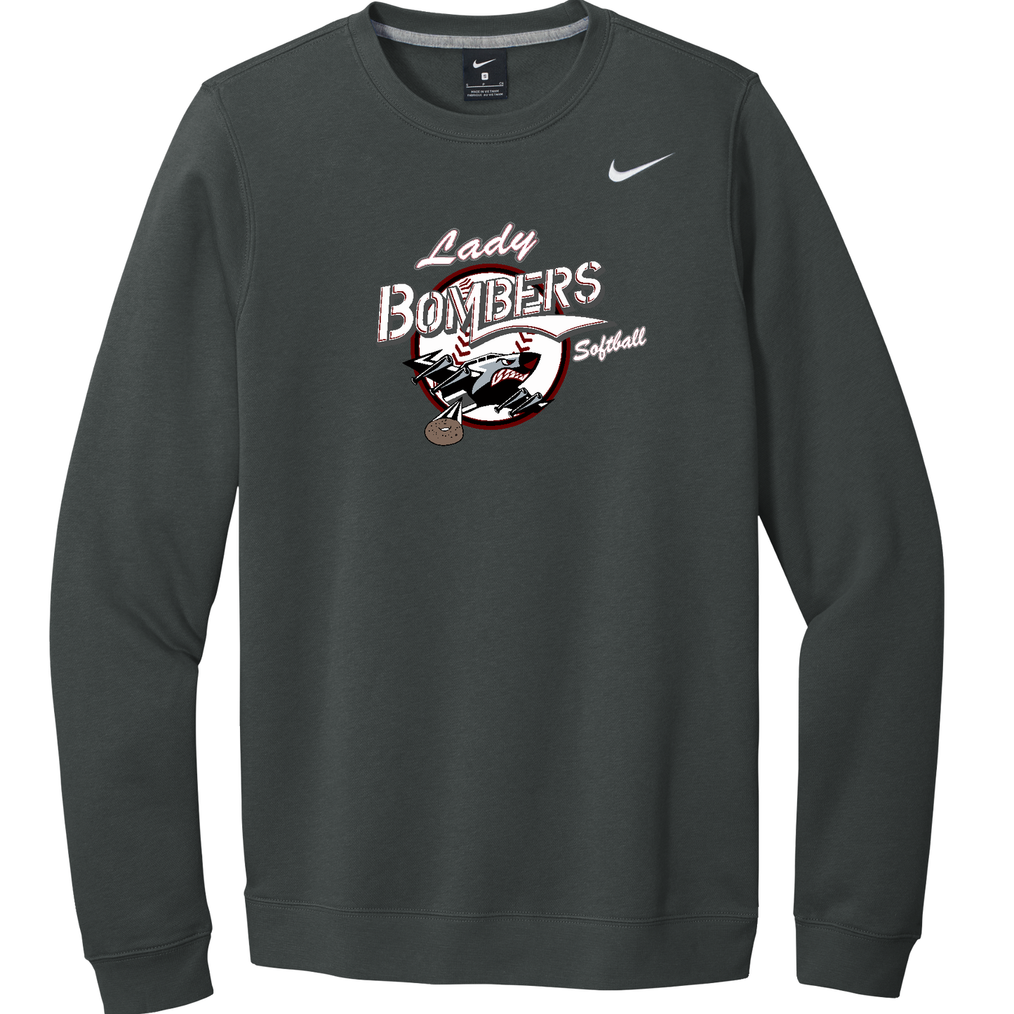 Nike Club Unisex Fleece Crew Pullover Sweatshirt