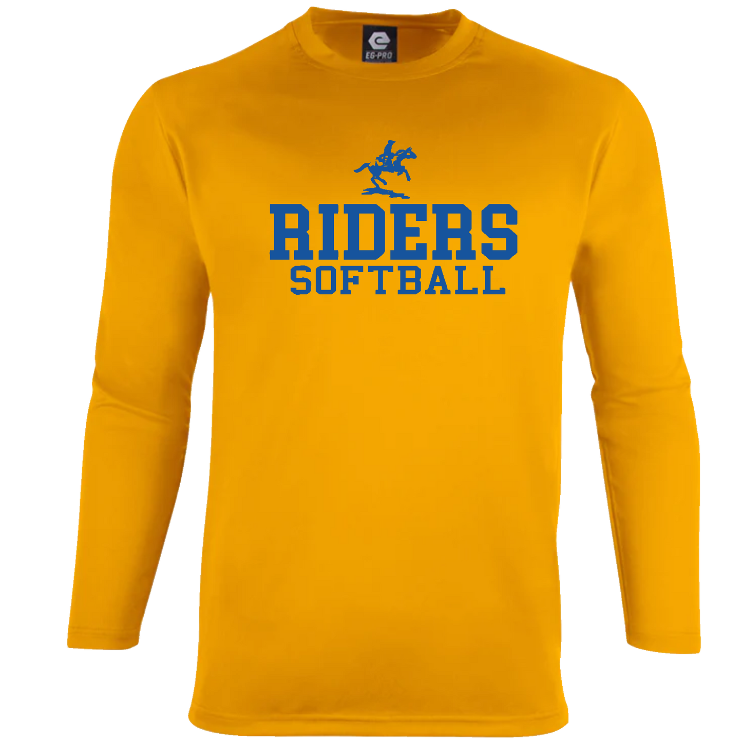 Adult Unisex Polyester L/S Crew Neck Tee