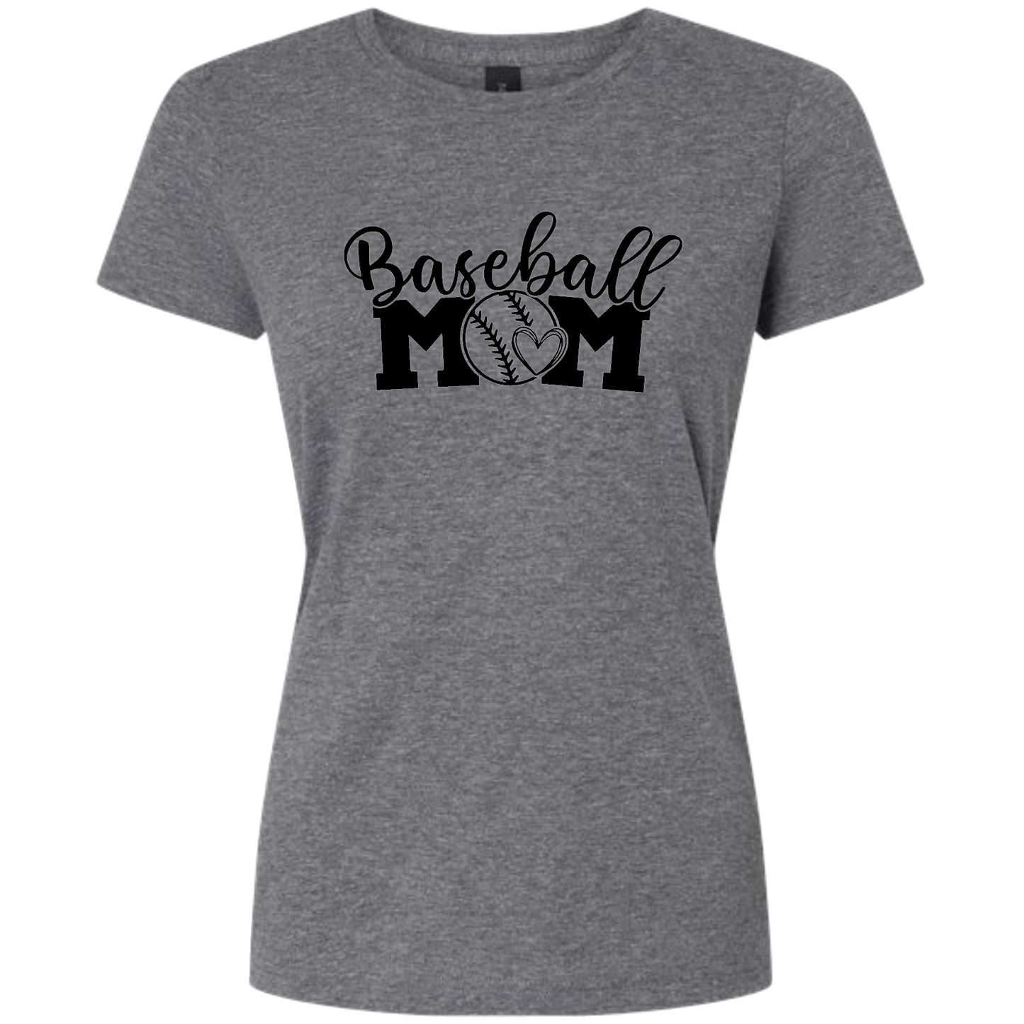 Baseball MOM Short Sleeve Gildan Softstyle Tee