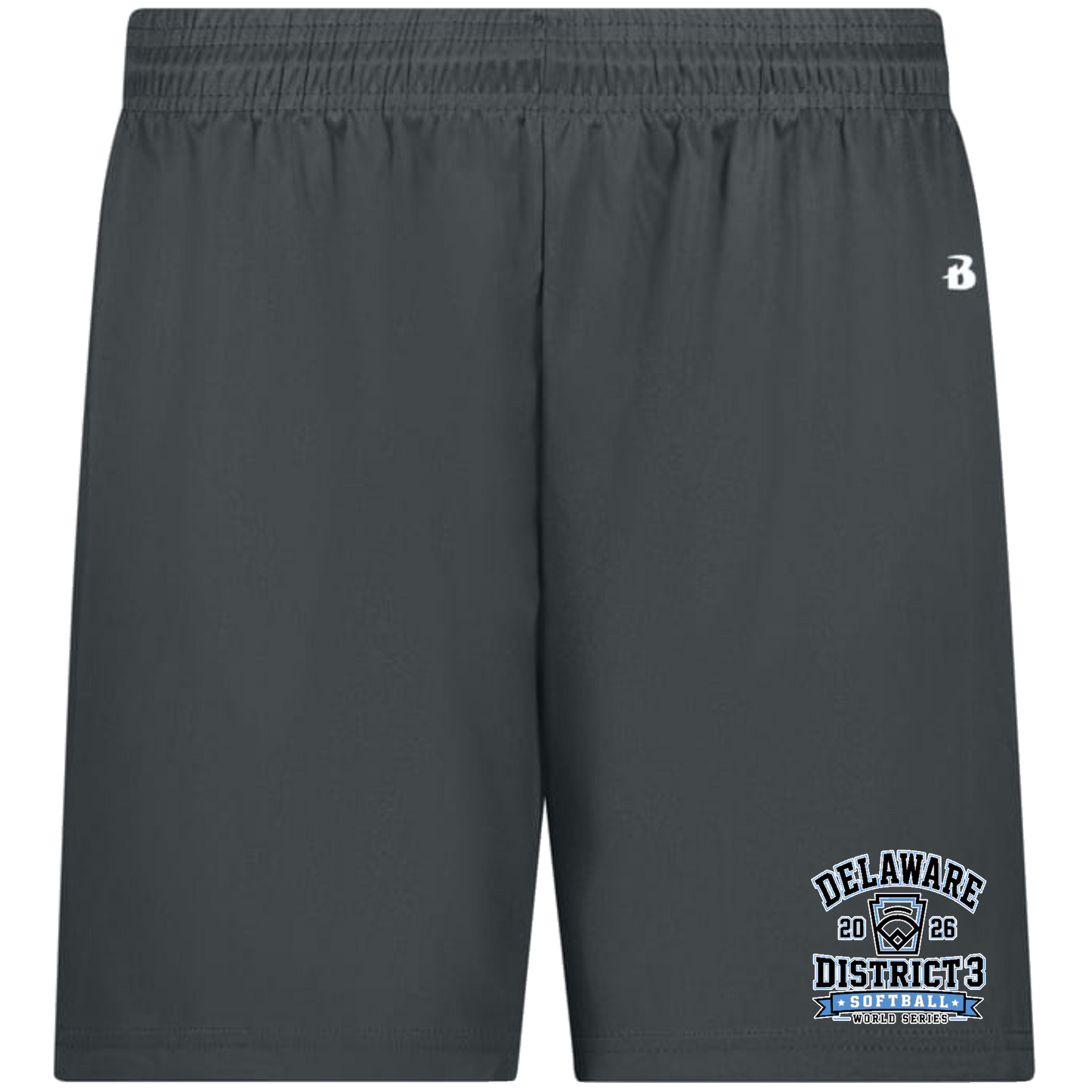 MENS Badger Sport B-CORE 7-INCH INSEAM SHORTS (NO POCKETS)