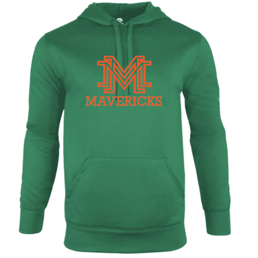 Women's Tech Fleece Polyester Pullover Hoodie