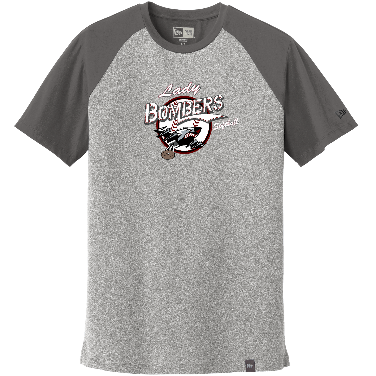 New Era Unisex Heritage Blend Varsity Tee