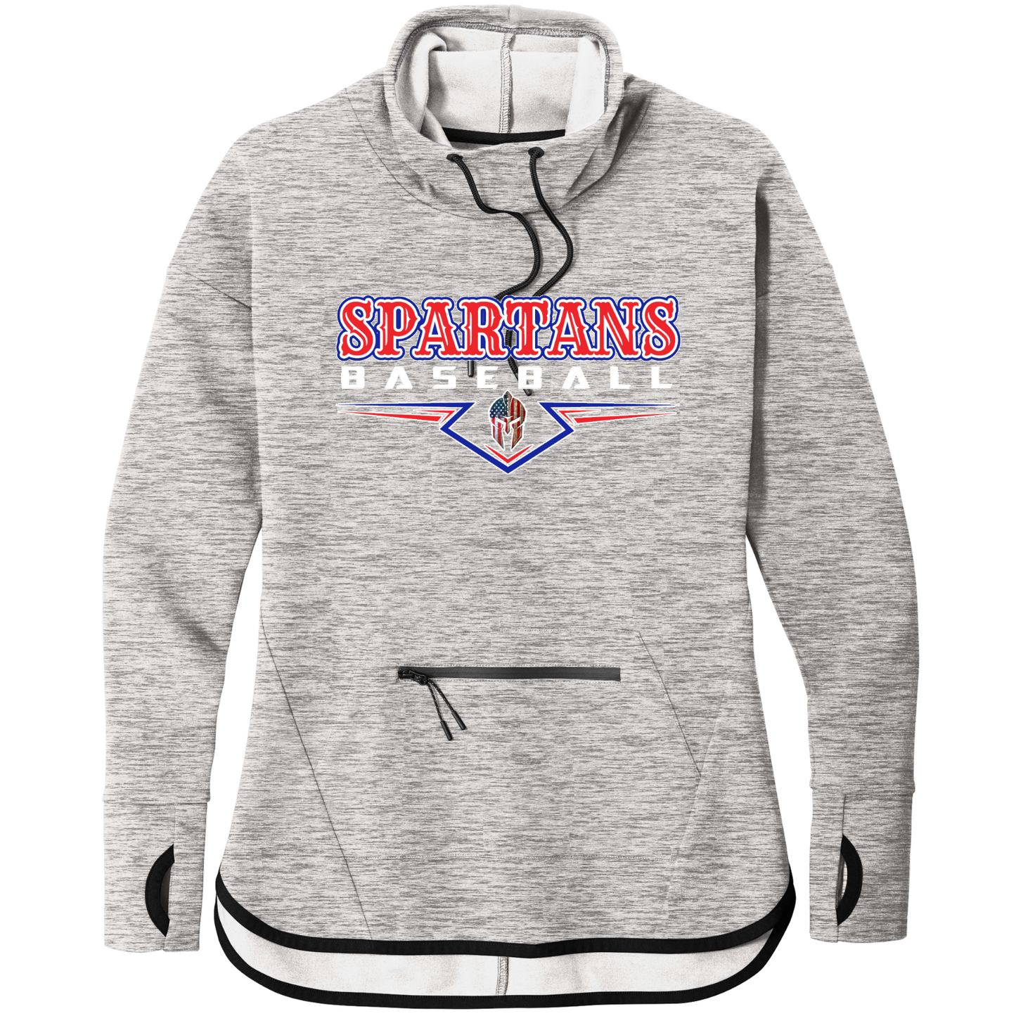 Sport-Tek Women's Triumph Cowl Neck Pullover