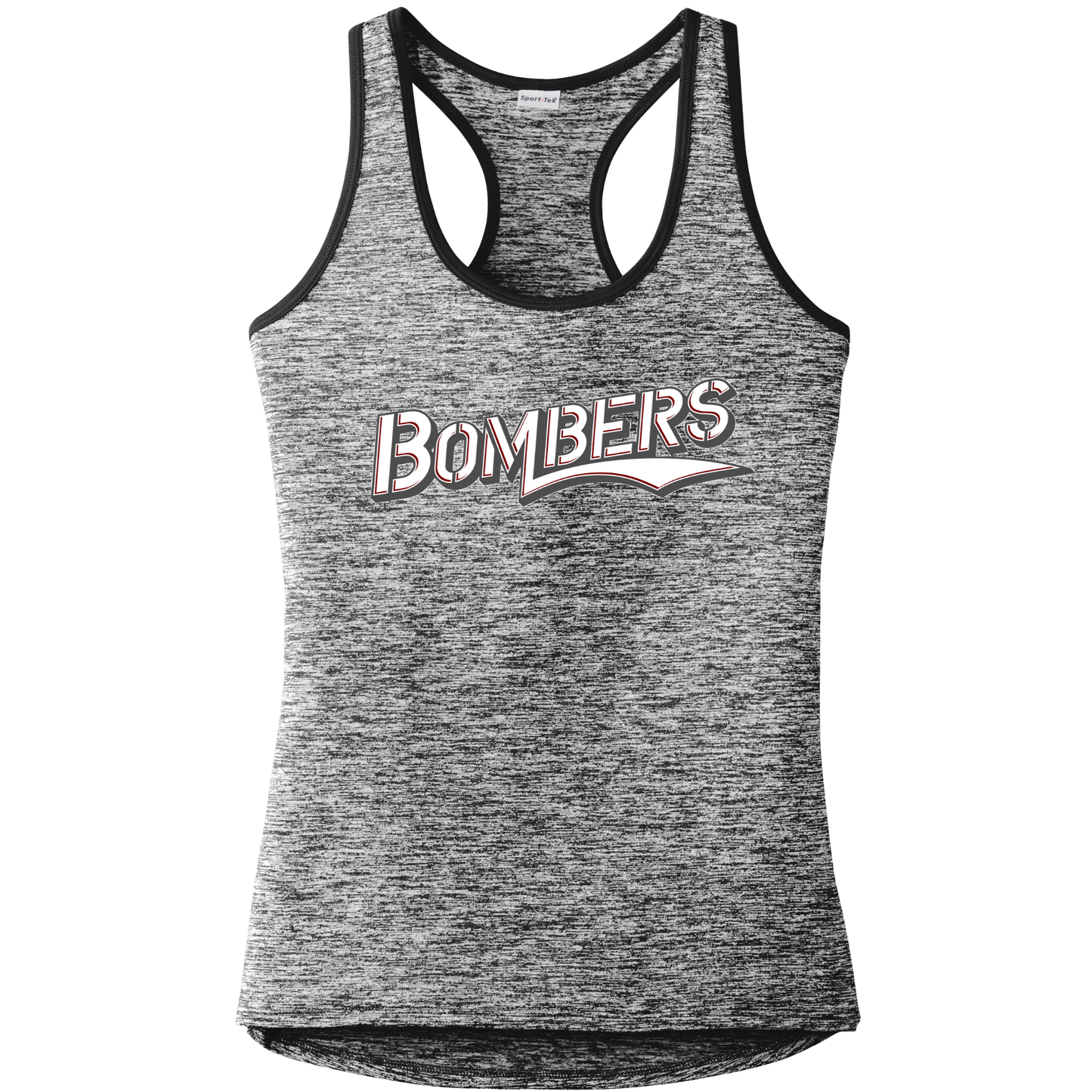 Sport-Tek Ladies PosiCharge Electric Heather Racerback Tank
