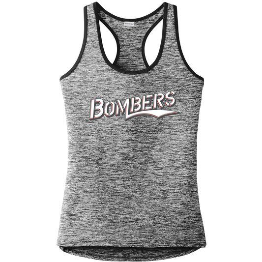 Sport-Tek Ladies PosiCharge Electric Heather Racerback Tank