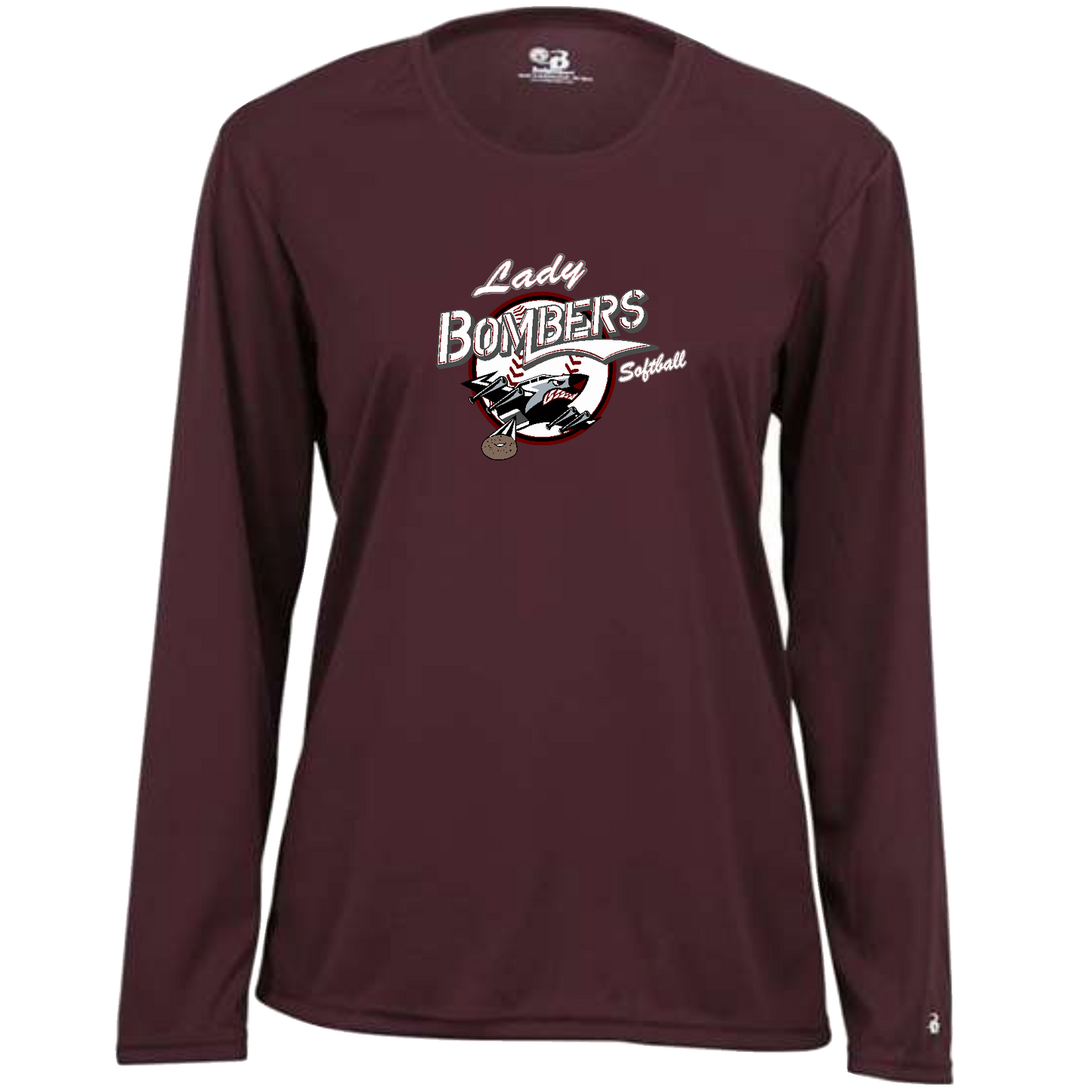 Badger - Women's B-Core Long Sleeve T-Shirt