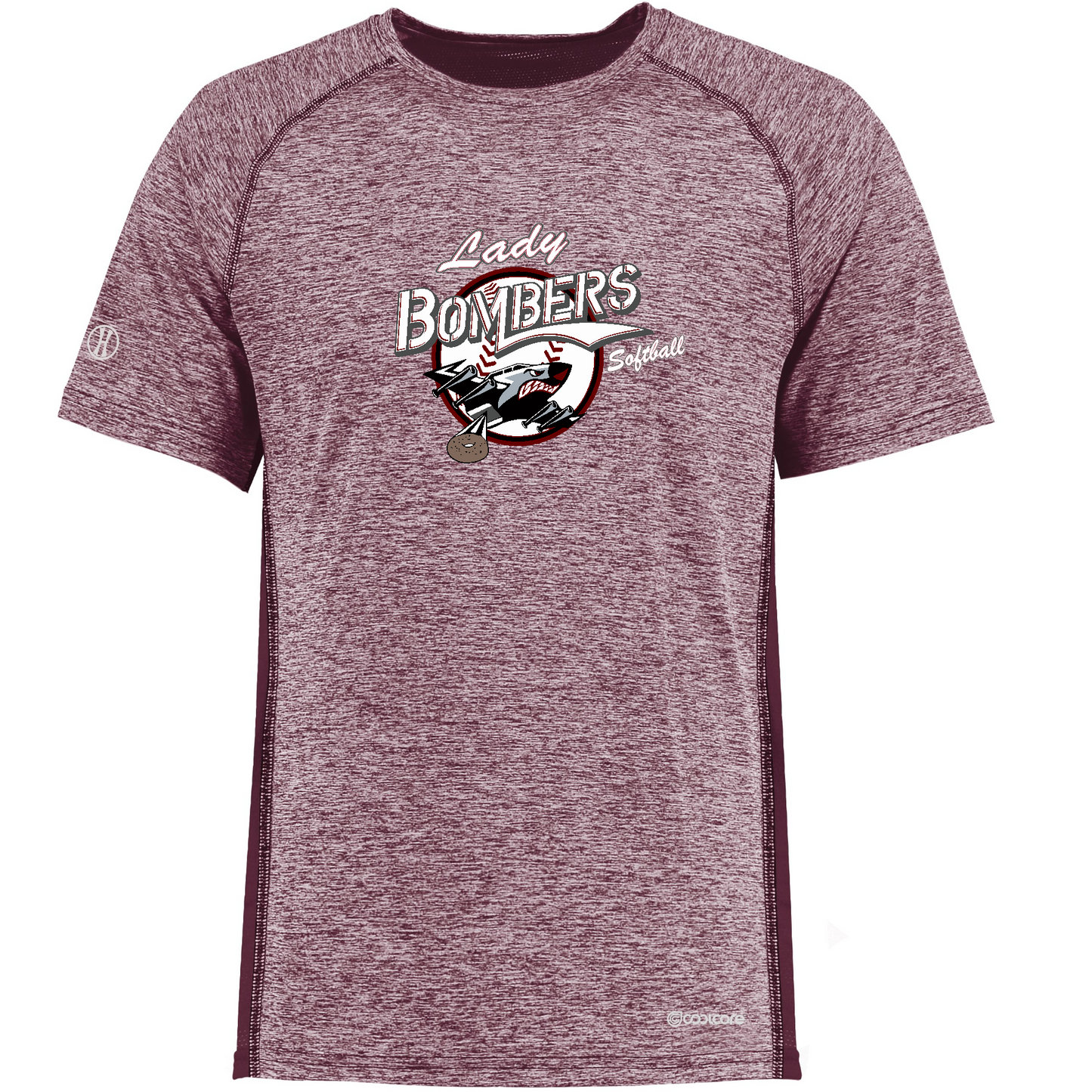 Holloway Unisex  Electrify Tee Powered by Coolcore