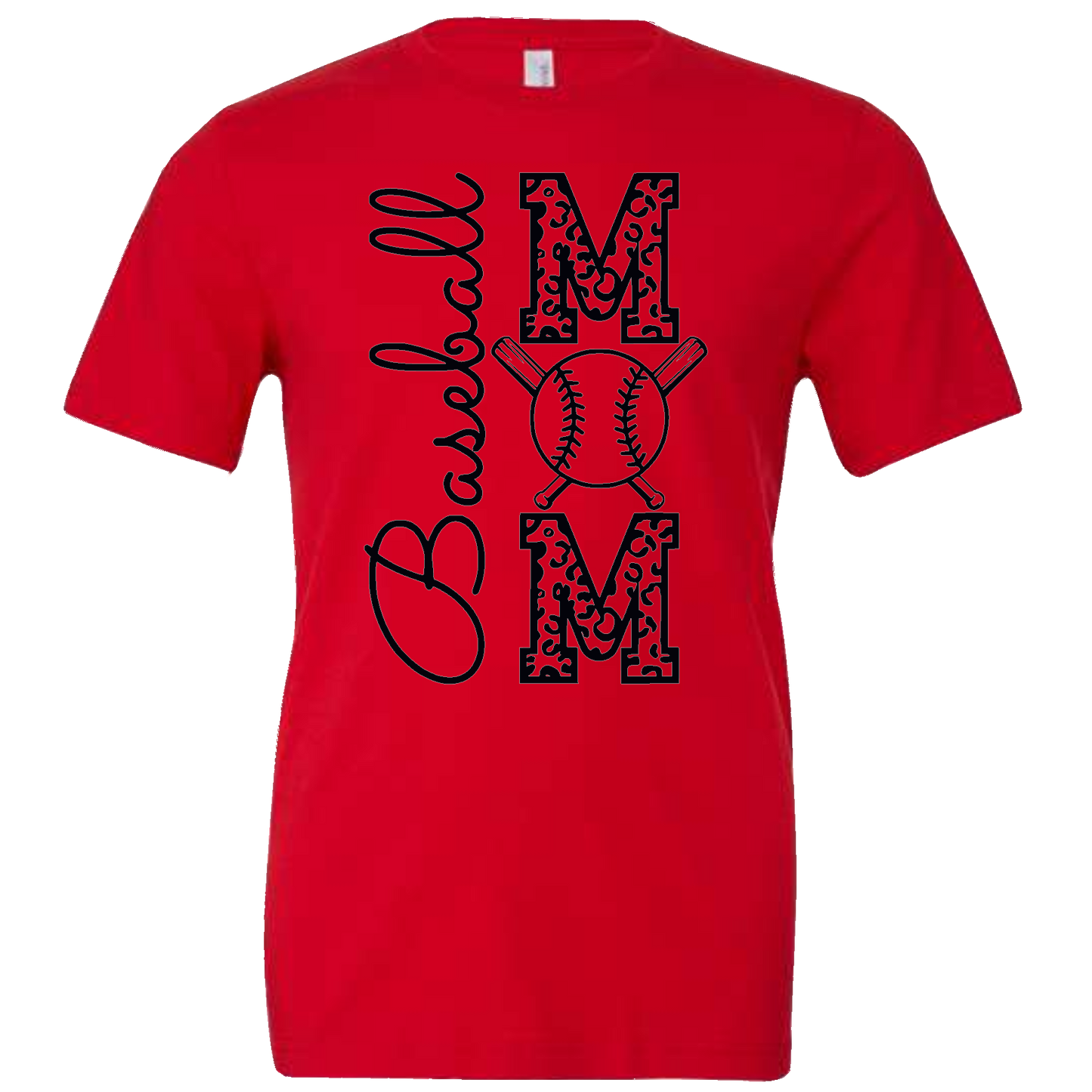 Unisex Bella Canvas Full Image Baseball Mom SS Tee