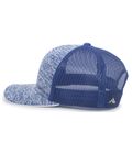 PACIFIC HEADWEAR AGGRESSIVE HEATHER TRUCKER SNAPBACK CAP