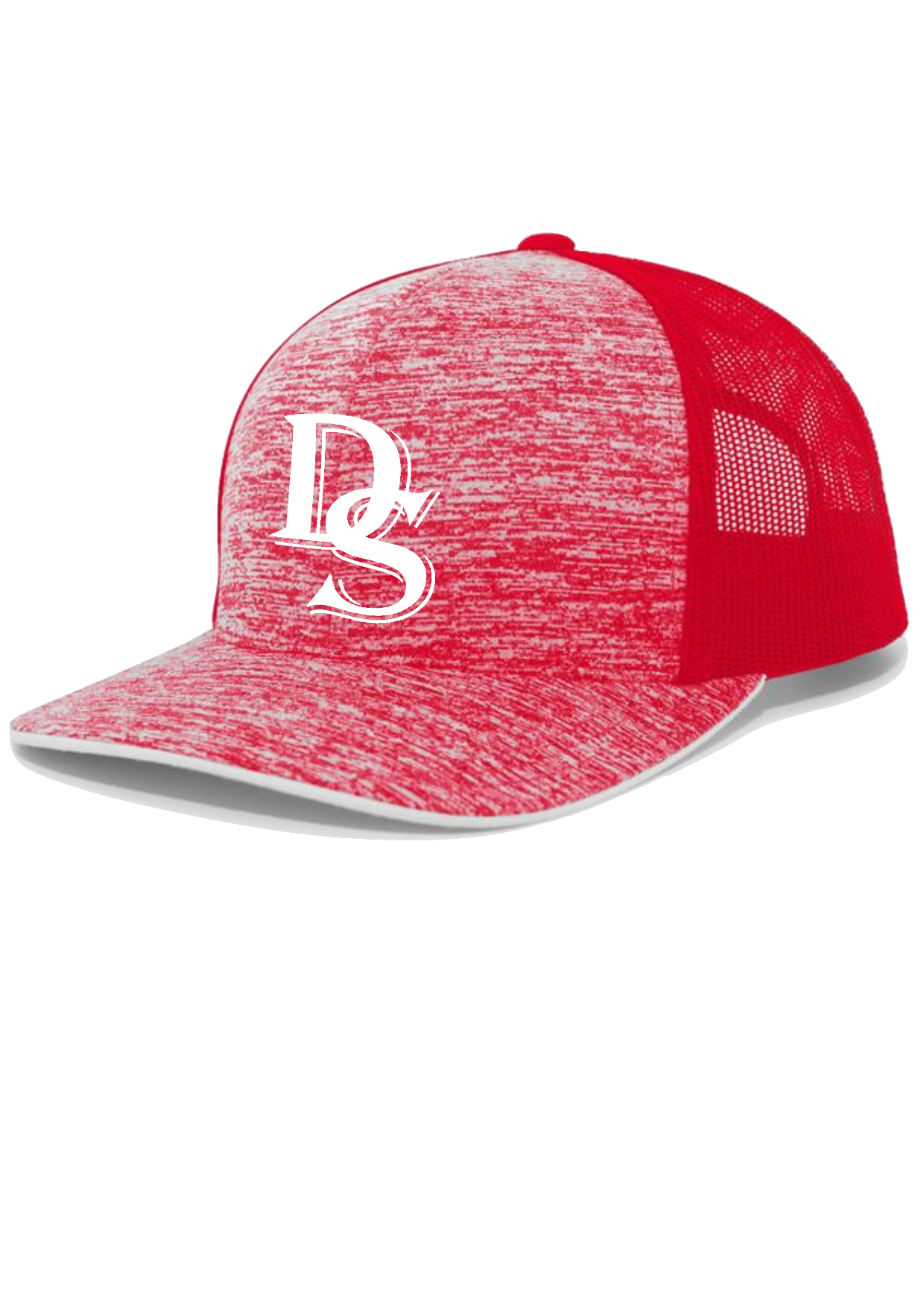 Delaware Spartans AGGRESSIVE HEATHER TRUCKER SNAPBACK CAP