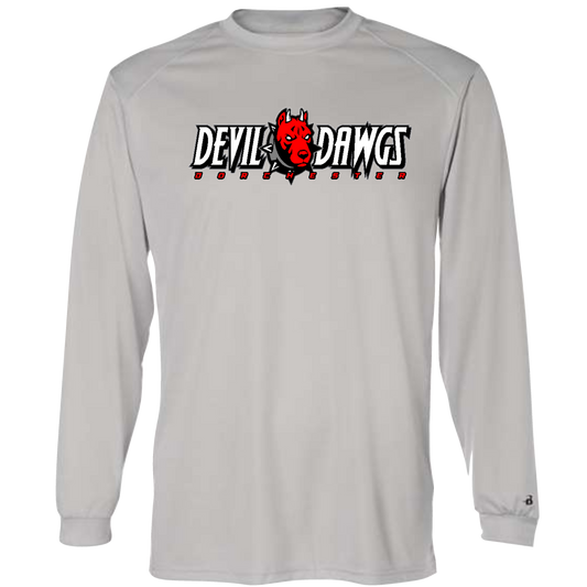 Unisex Badger B-Core Polyester Long Sleeve Tee