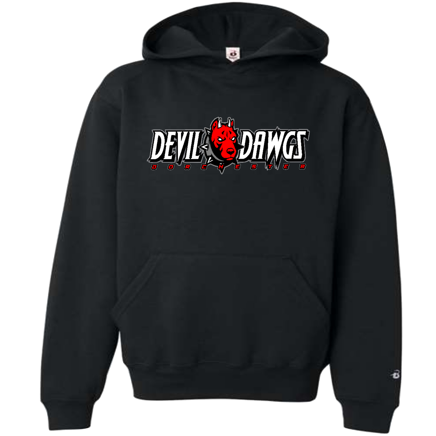 Youth Badger Cotton Heavyweight Hoodie