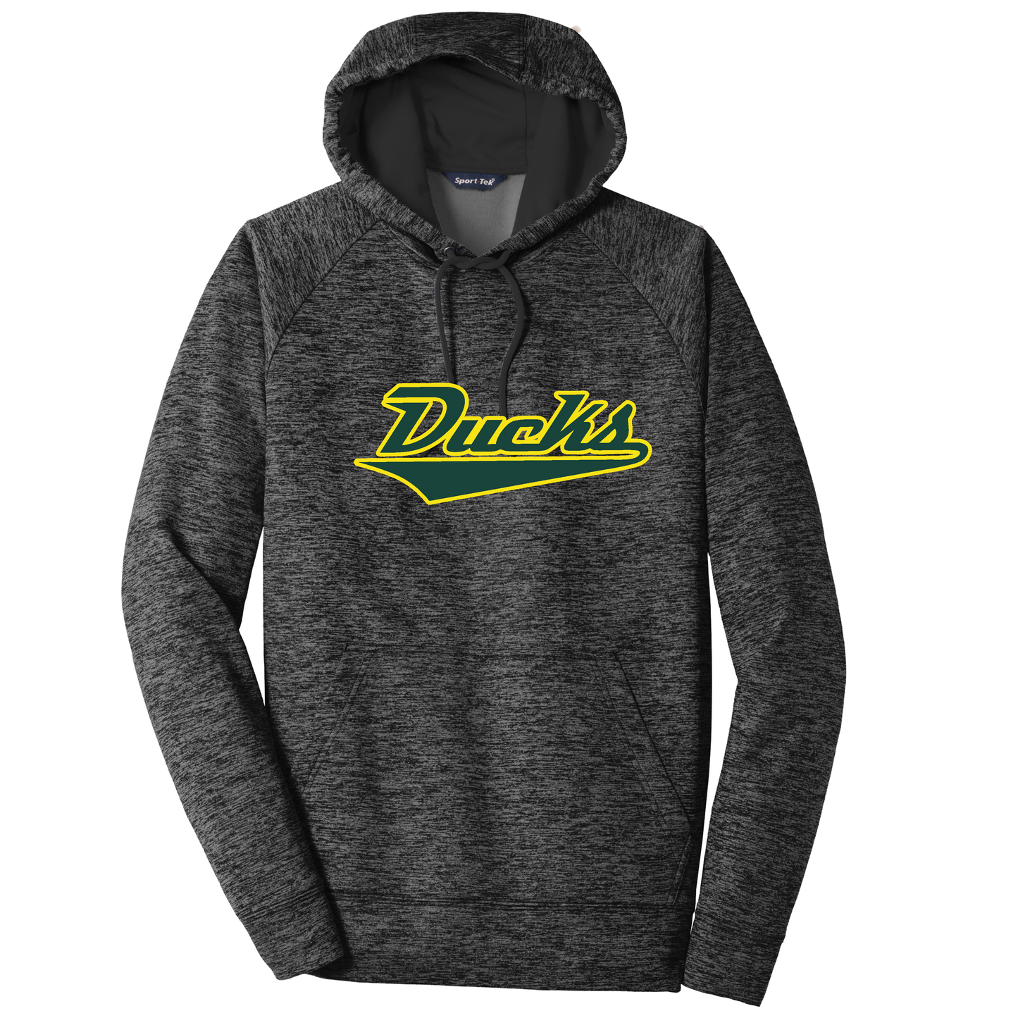 Men's Sport-Tek PosiCharge Electric Heather Fleece Hooded Pullover