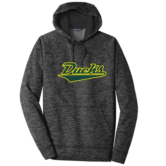 Men's Sport-Tek PosiCharge Electric Heather Fleece Hooded Pullover