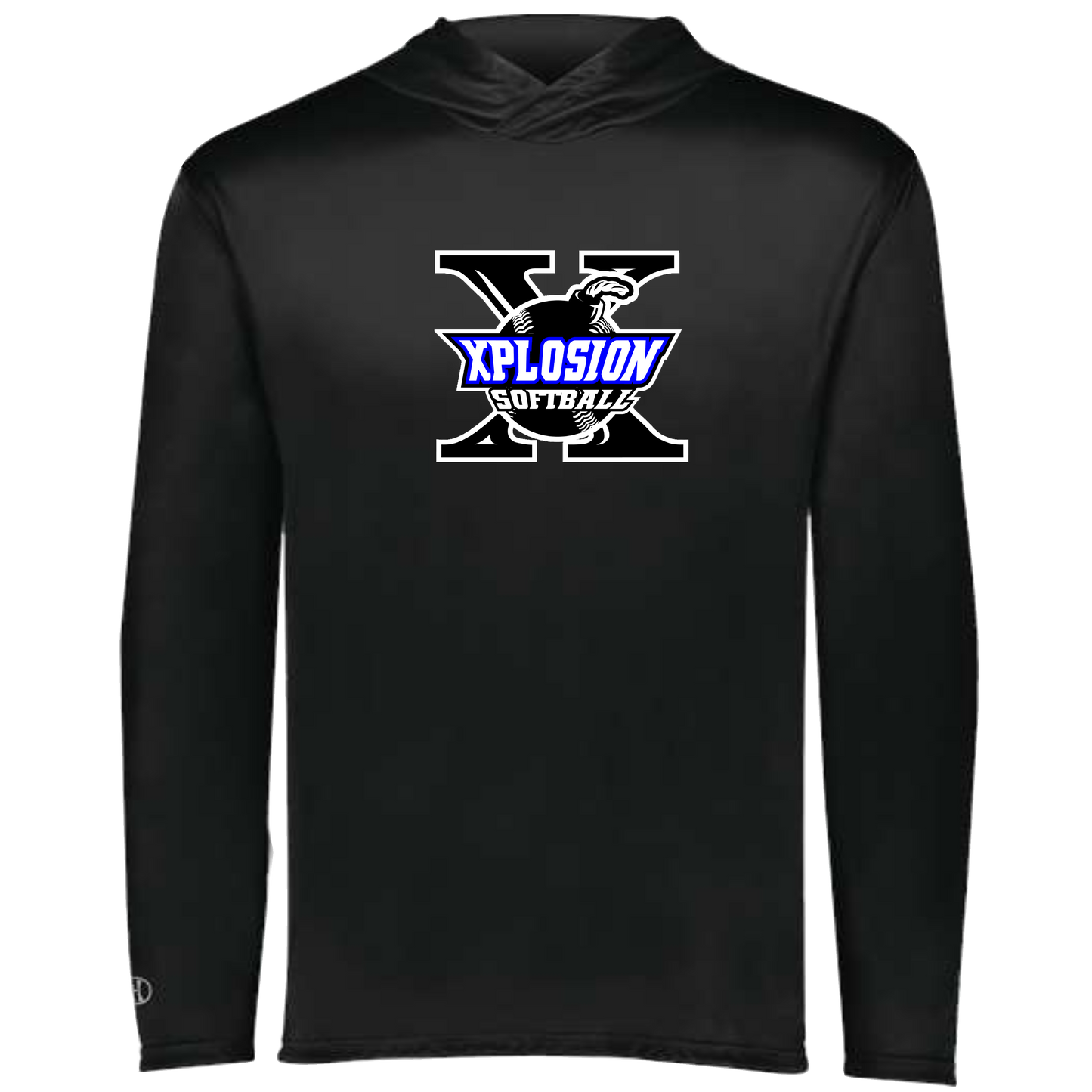 Unisex Holloway Momentum Hooded Long Sleeve T-Shirt