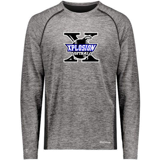 Holloway Youth Electrify CoolCore Long Sleeve T-Shirt