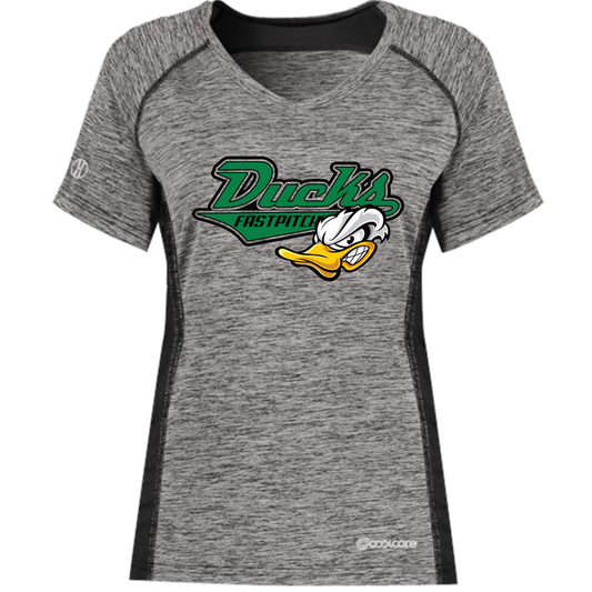 Holloway Women's Electrify CoolCore V-Neck T-Shirt