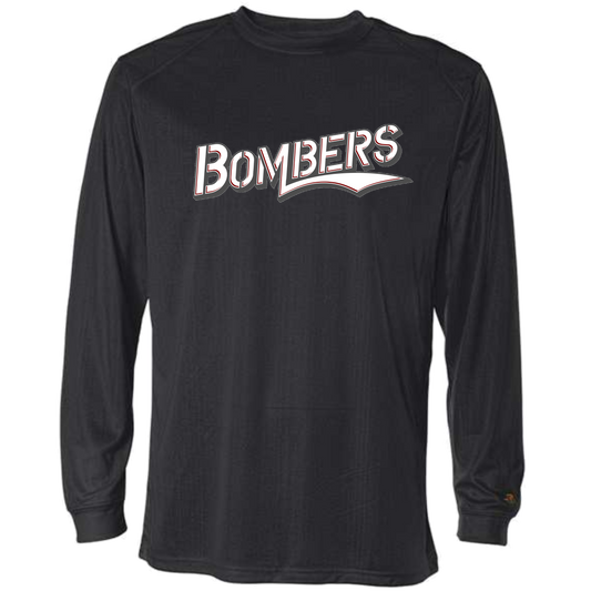 Unisex Badger B-Core Long Sleeve Polyester Tee