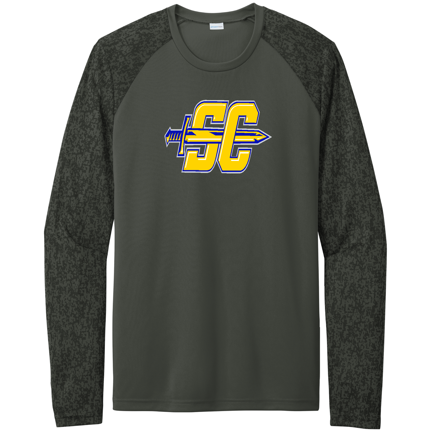 Sport-Tek Long Sleeve Digi Camo Tee (POLYESTER)