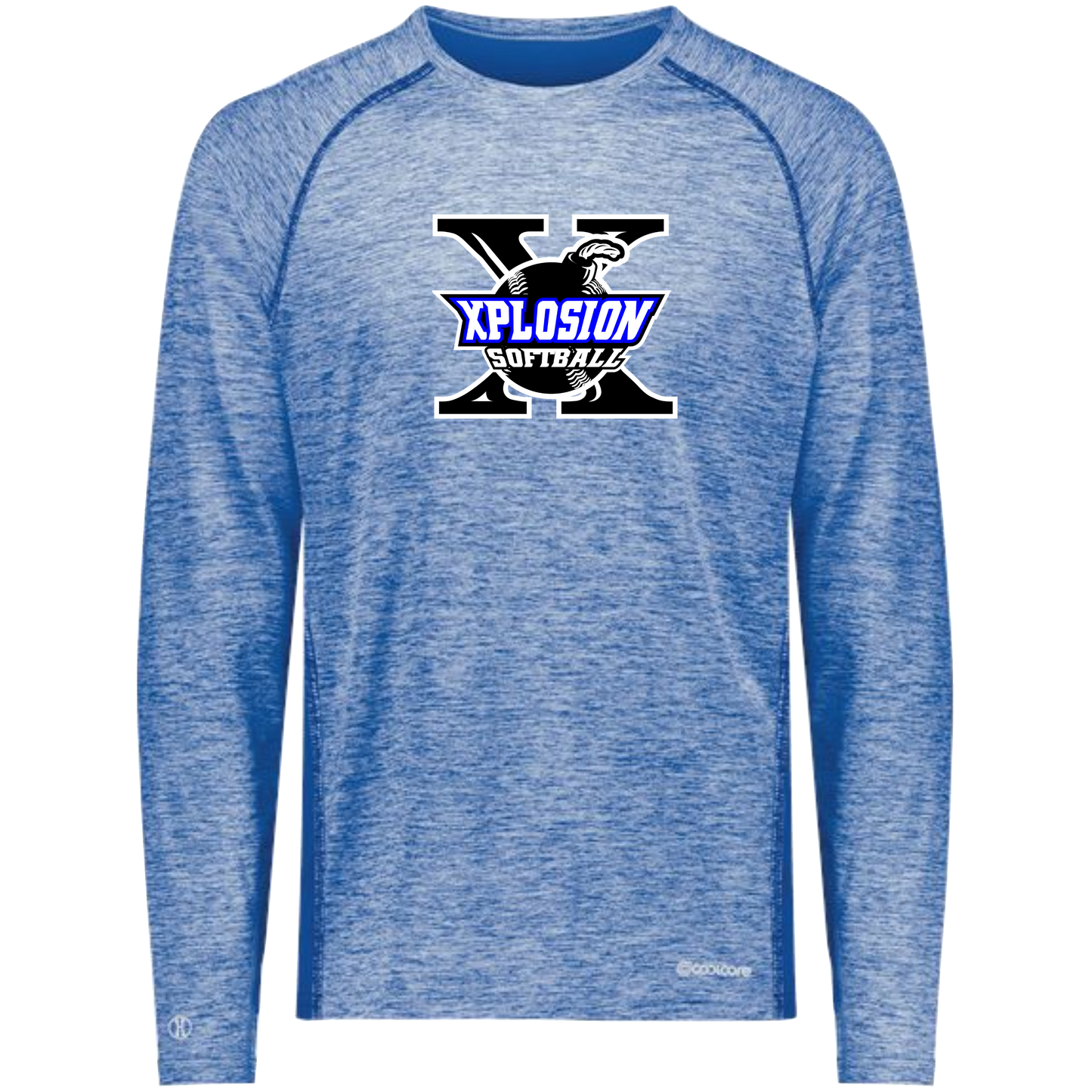 Holloway Youth Electrify CoolCore Long Sleeve T-Shirt