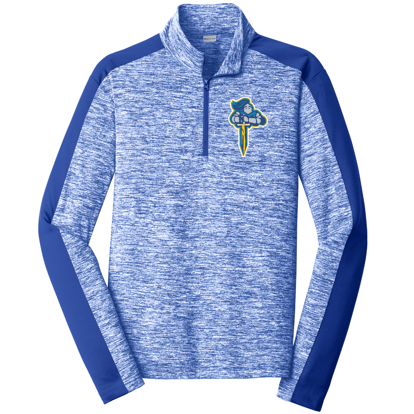 Sport-Tek PosiCharge Electric Heather Colorblock 1/4-Zip Pullover