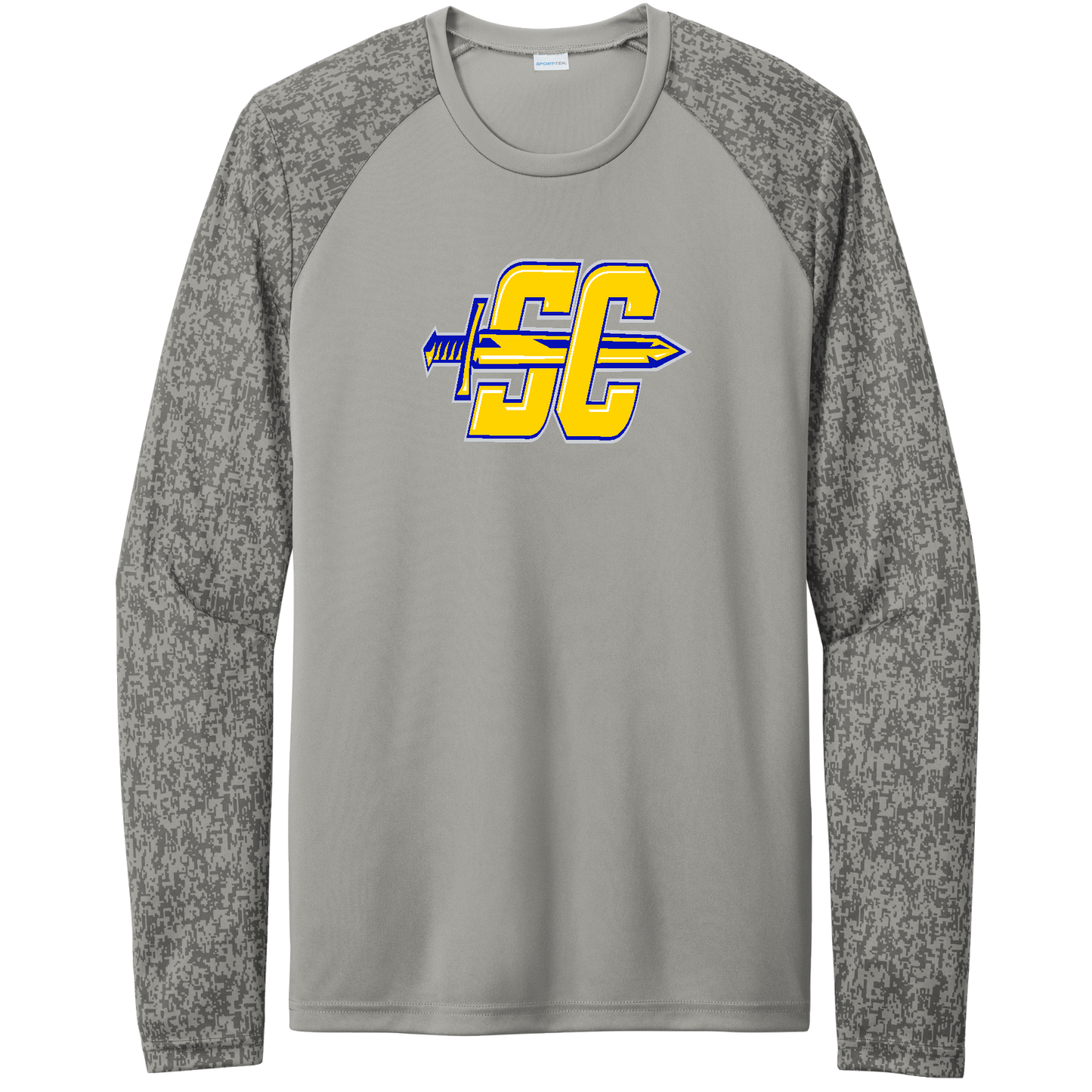 Sport-Tek Long Sleeve Digi Camo Tee (POLYESTER)