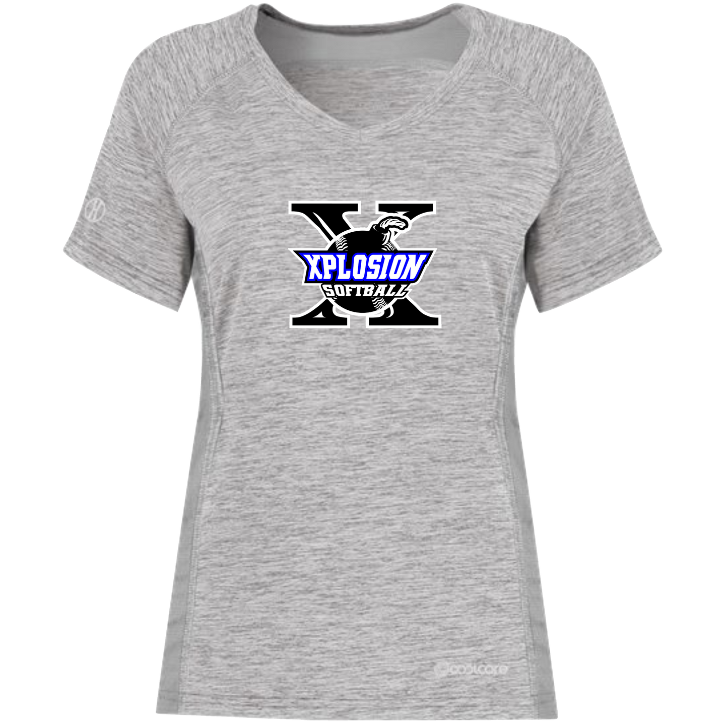 Holloway Women's Electrify CoolCore V-Neck T-Shirt