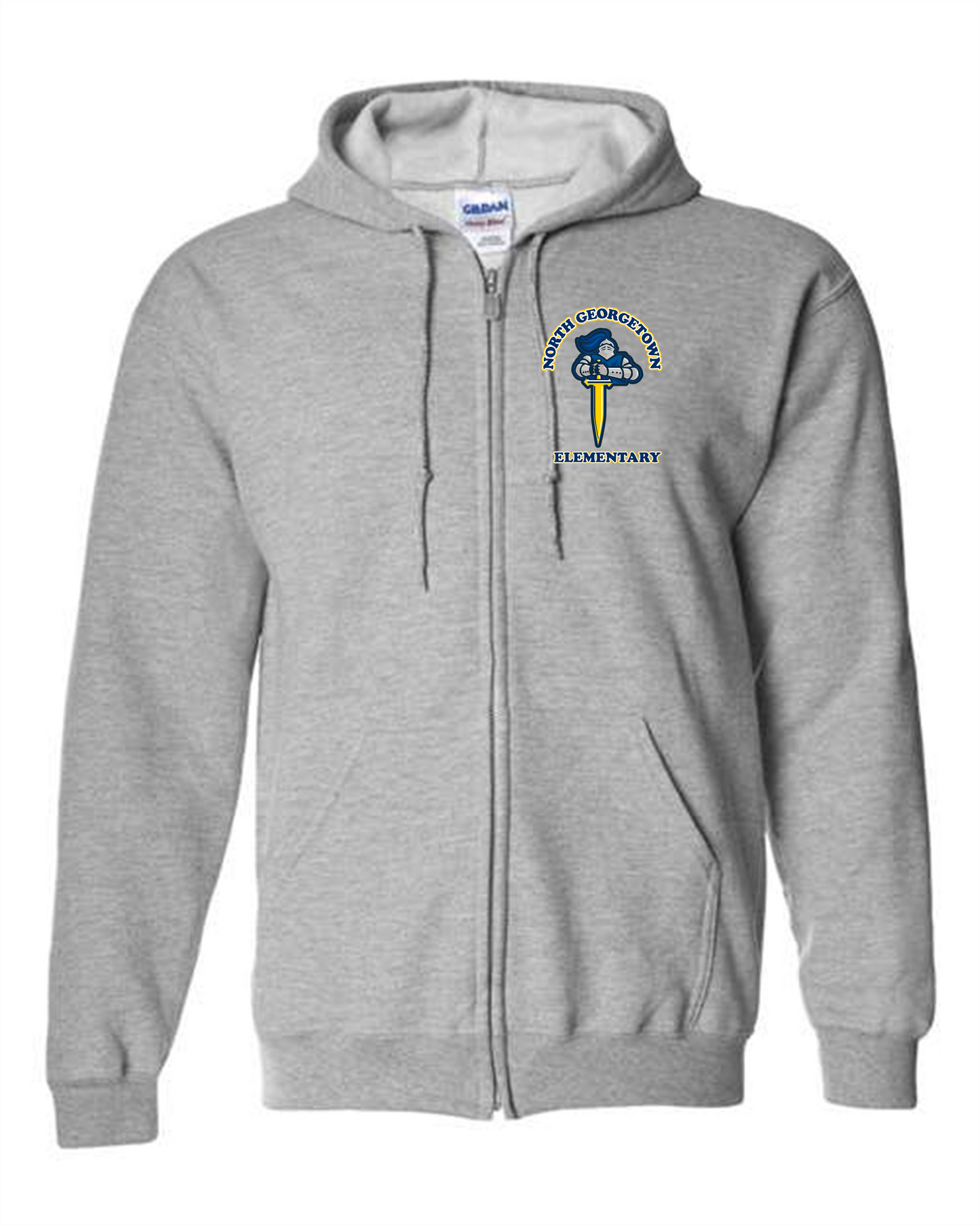 ADULT/UNISEX Gildan - Heavy Blend Full-Zip Hooded Sweatshirt NGE