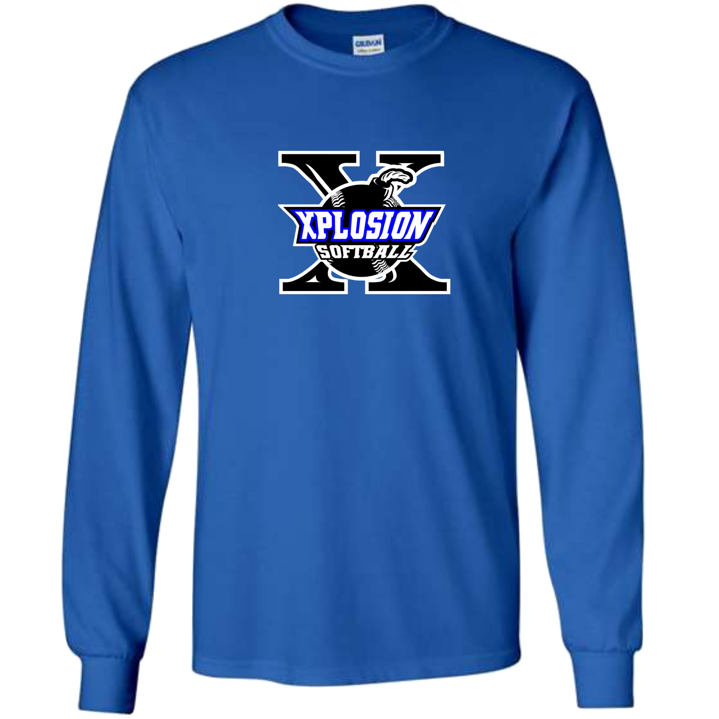 Youth Gildan Heavy Cotton Long Sleeve T-Shirt