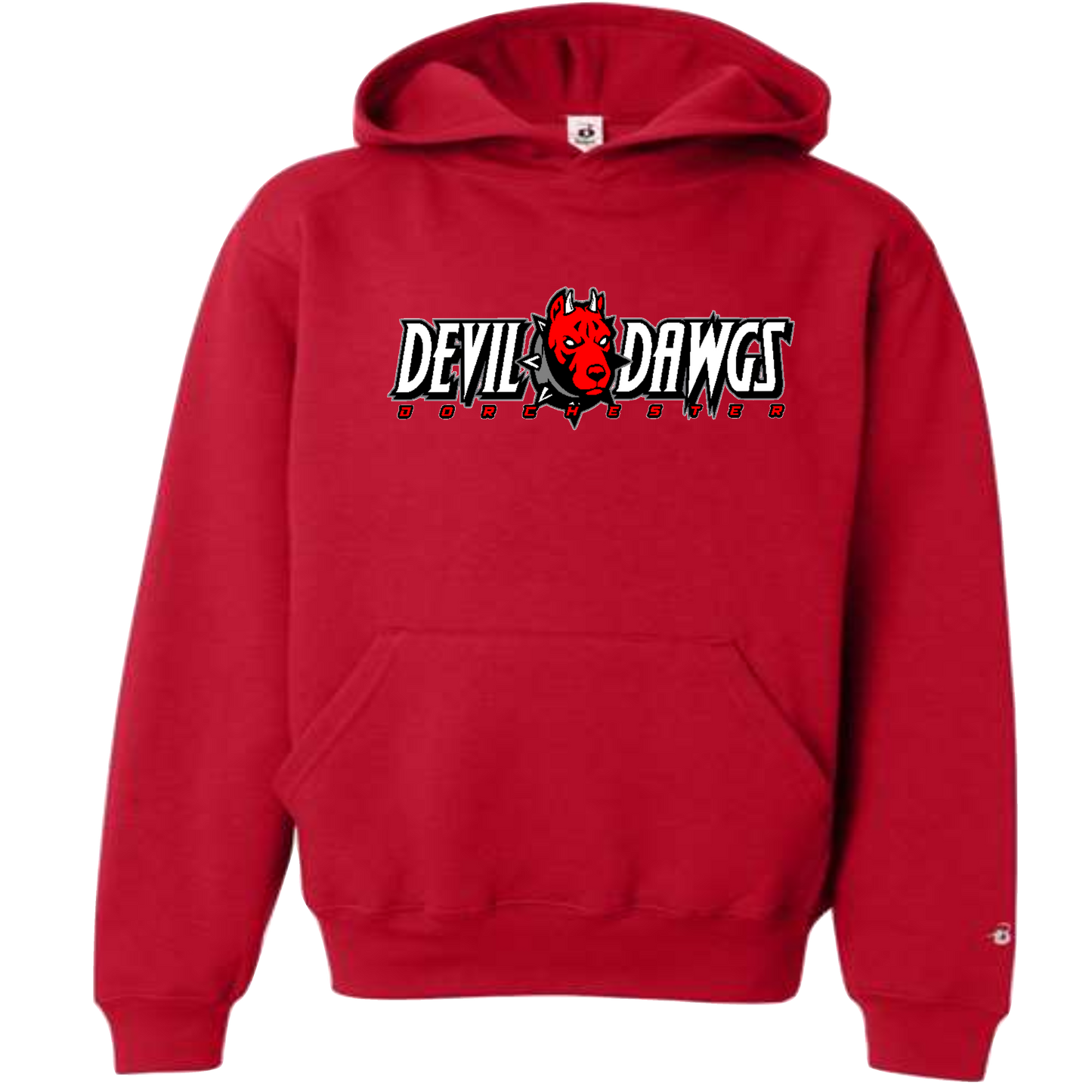 Youth Badger Cotton Heavyweight Hoodie