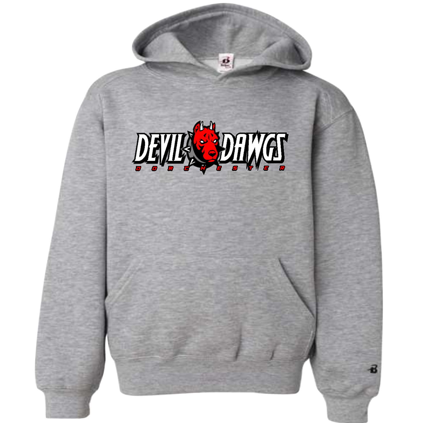 Youth Badger Cotton Heavyweight Hoodie