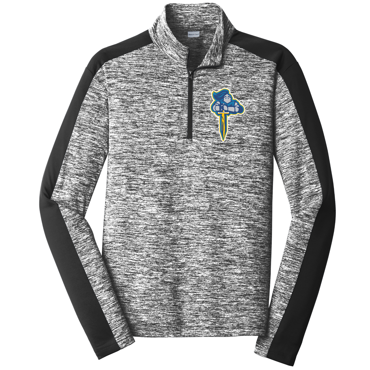 Sport-Tek PosiCharge Electric Heather Colorblock 1/4-Zip Pullover